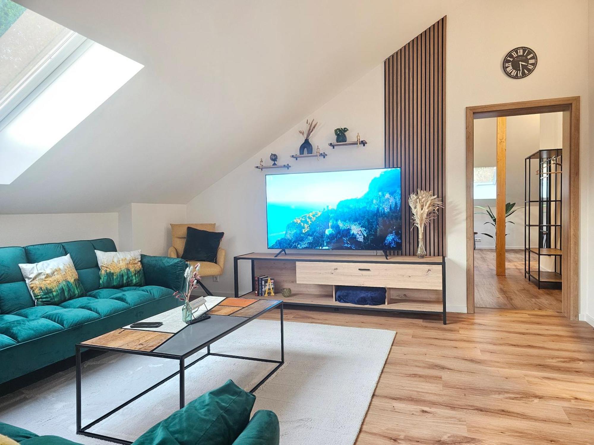 Design-Penthouse I 90Qm I Europapark 20 Min I Boxspring I Nespresso I Parking Apartamento Lahr  Exterior foto