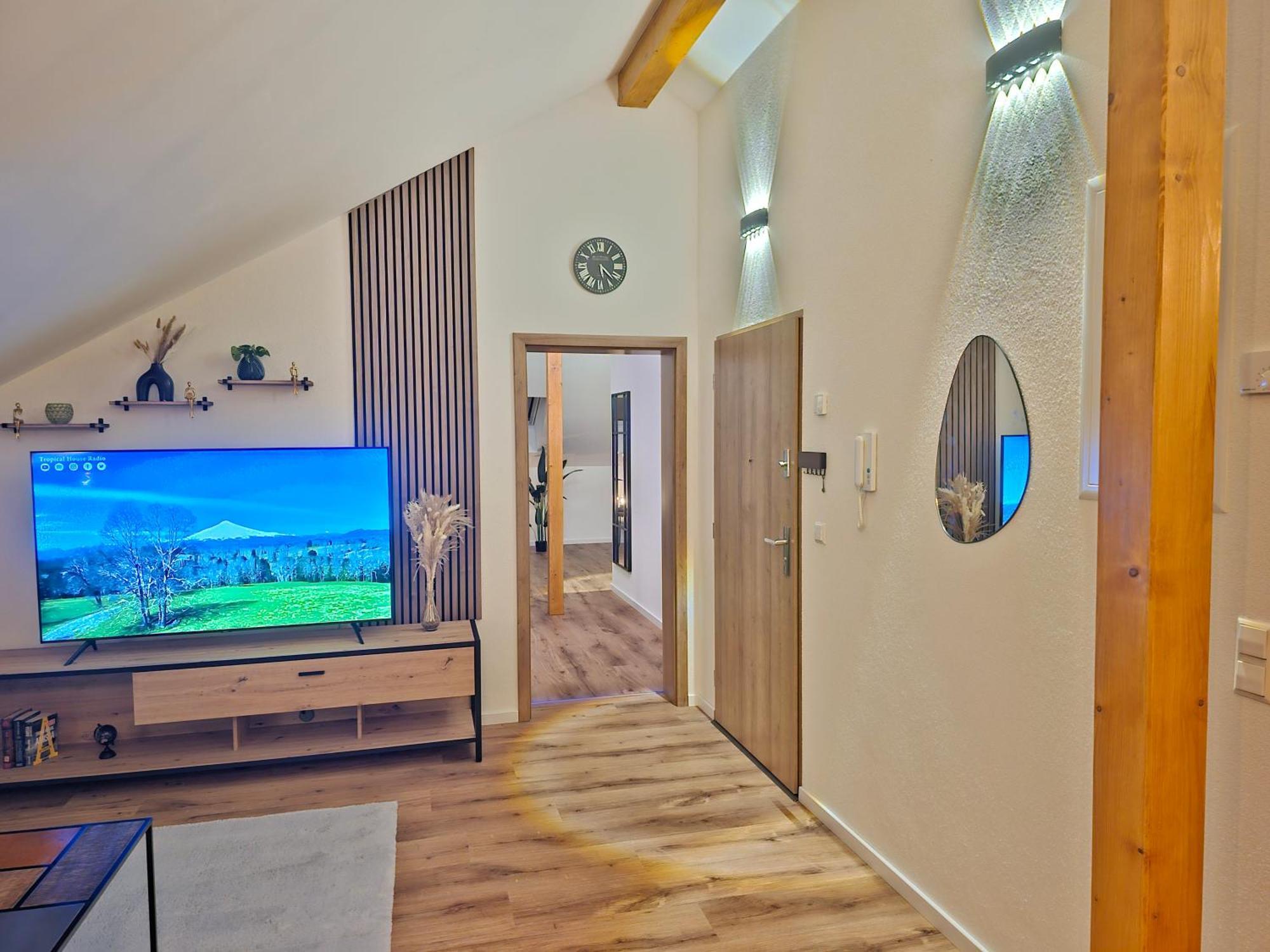 Design-Penthouse I 90Qm I Europapark 20 Min I Boxspring I Nespresso I Parking Apartamento Lahr  Exterior foto