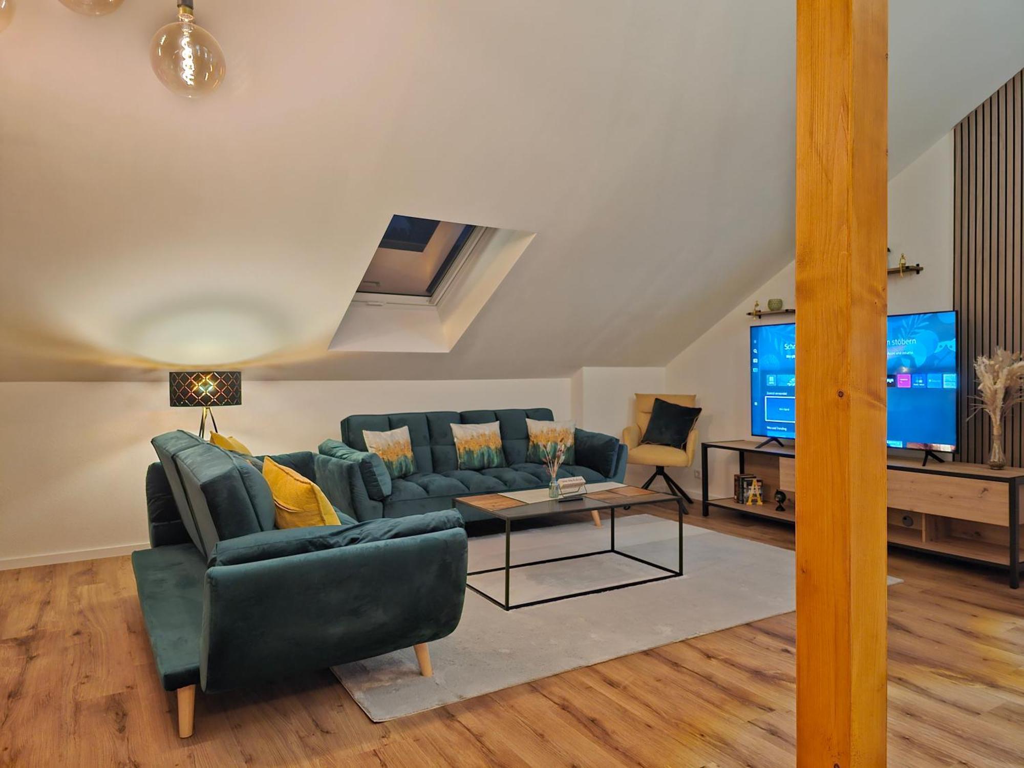 Design-Penthouse I 90Qm I Europapark 20 Min I Boxspring I Nespresso I Parking Apartamento Lahr  Exterior foto
