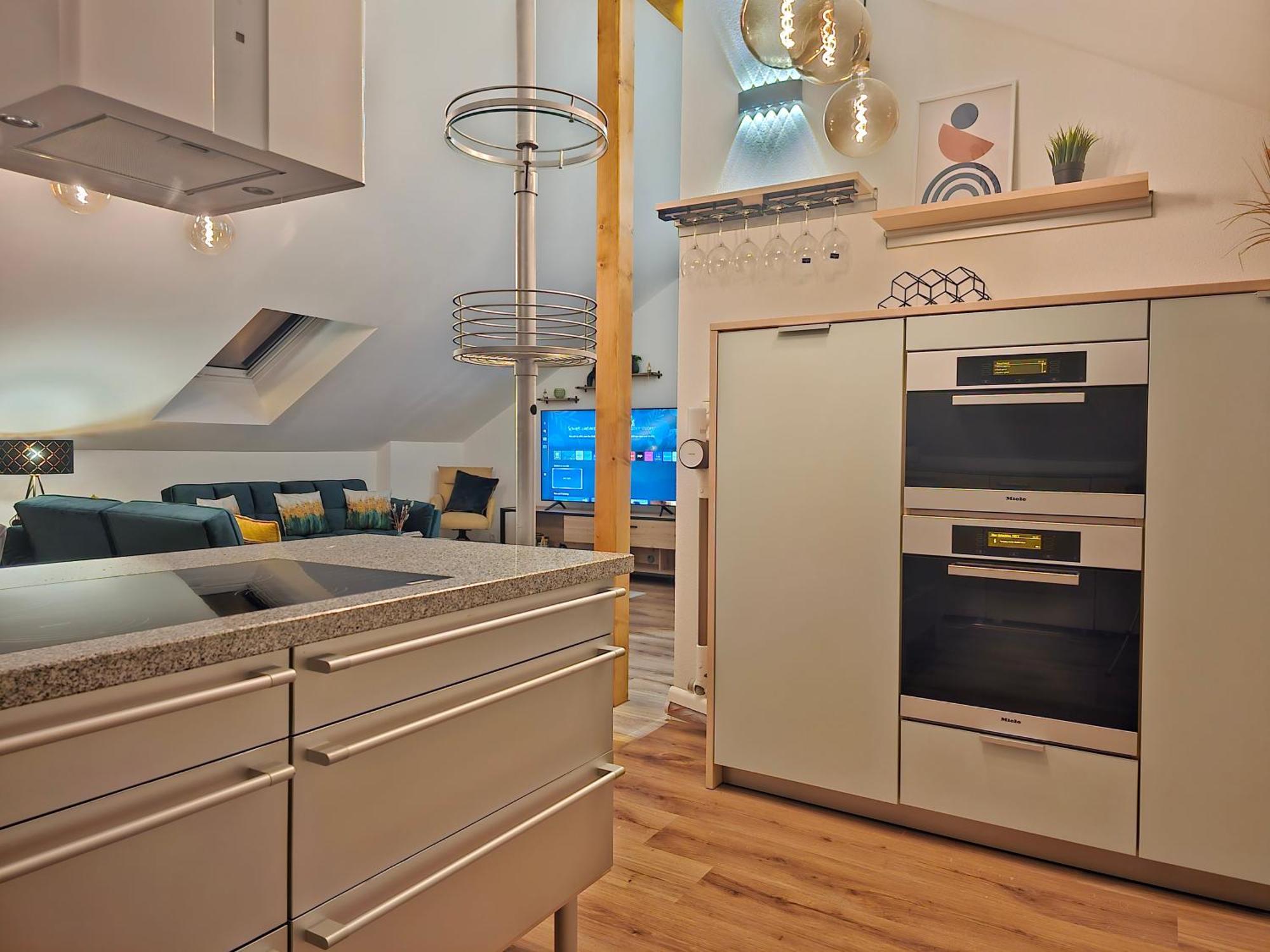 Design-Penthouse I 90Qm I Europapark 20 Min I Boxspring I Nespresso I Parking Apartamento Lahr  Exterior foto
