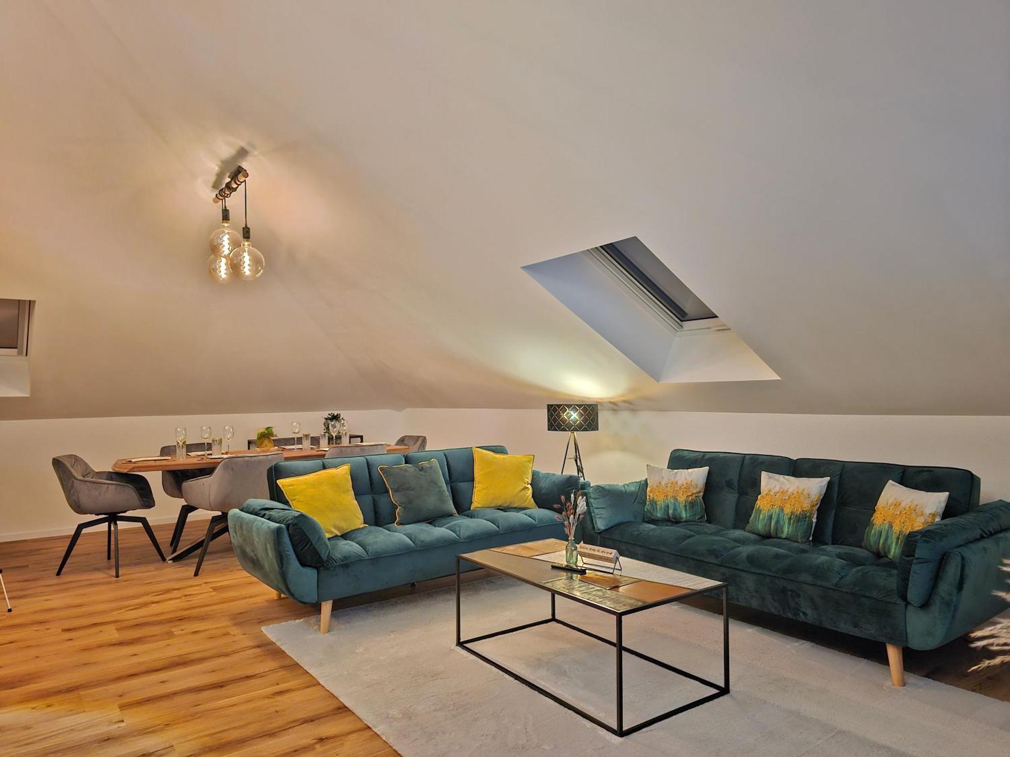 Design-Penthouse I 90Qm I Europapark 20 Min I Boxspring I Nespresso I Parking Apartamento Lahr  Exterior foto